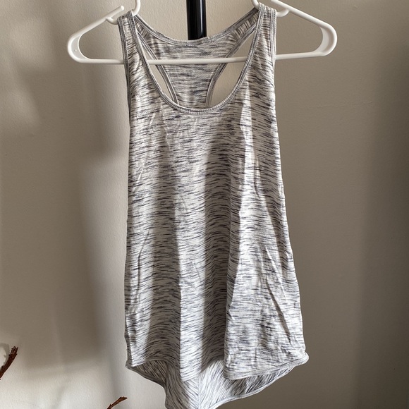 lululemon essential tank - Tiger Space Dye Black White - Picture 6 of 6